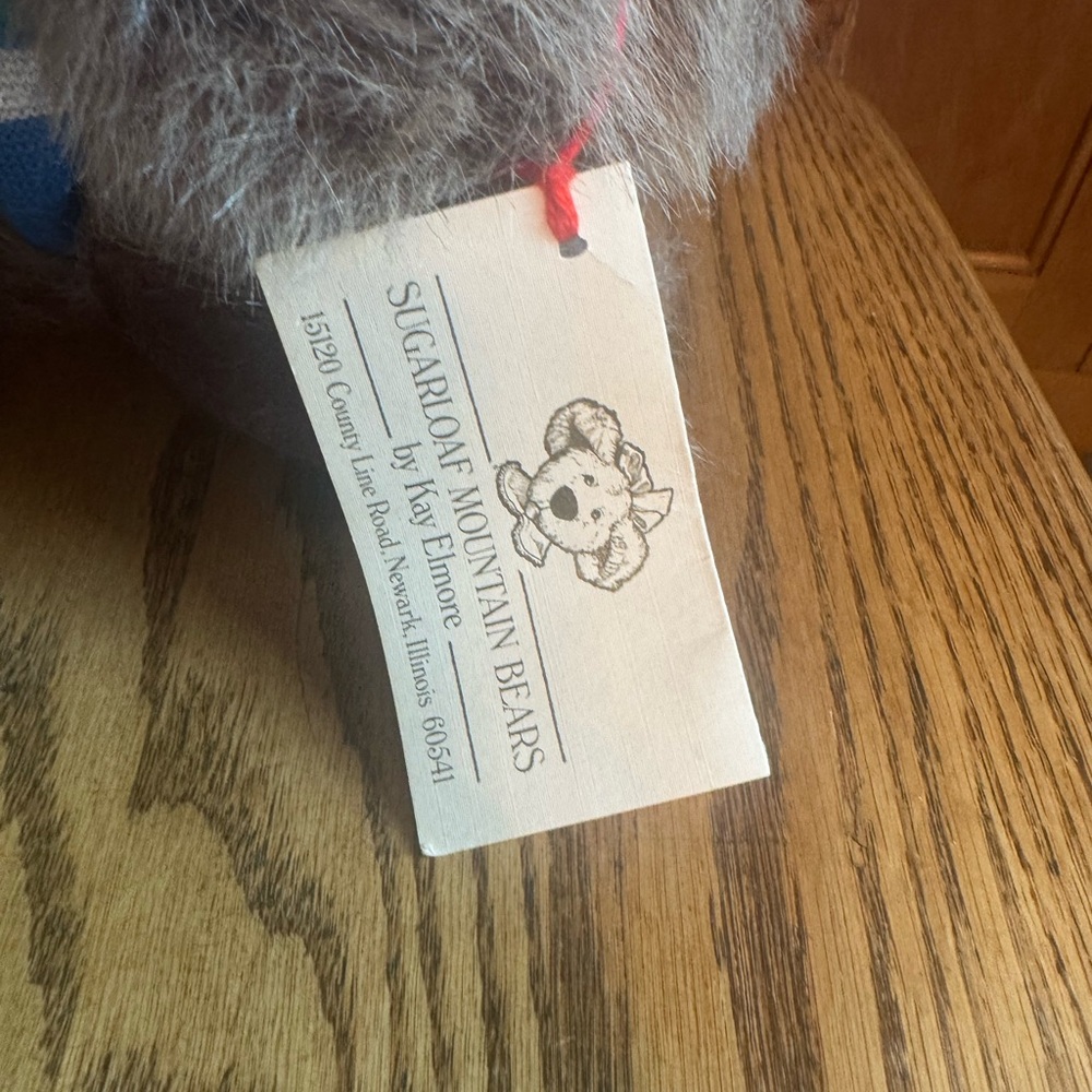 Five Way Fully Jointed Artisan Handmade Baby Teddy Bear - Picture 3 of 5